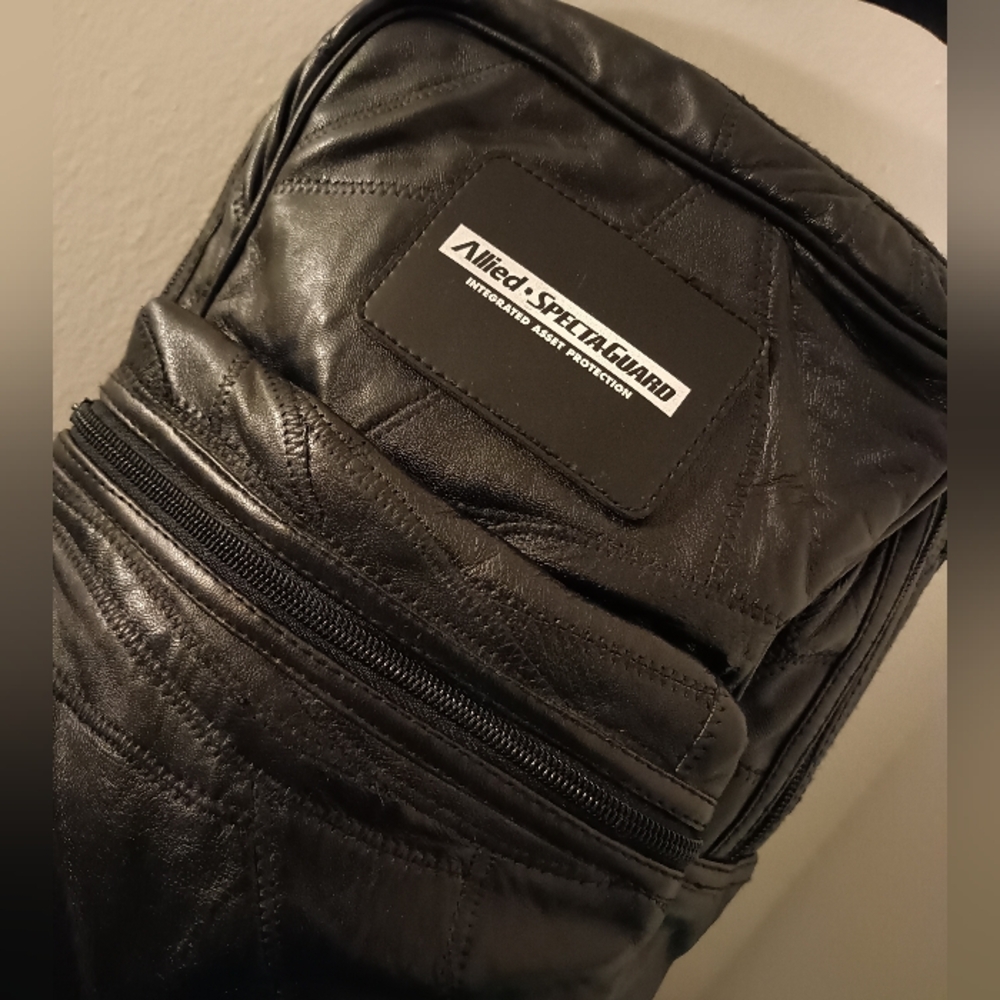 Supreme Patchwork Soft Black Leather Allied*Spect… - image 2